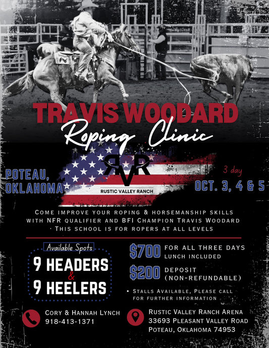 Travis Woodard Team Roping Clinic