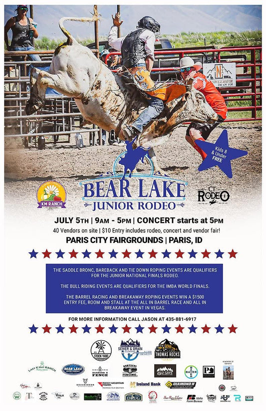 Bear Lake Junior Rodeo: Paris, ID