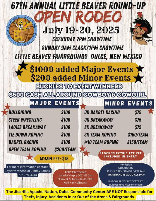 Little Beaver Round-Up OPEN RODEO